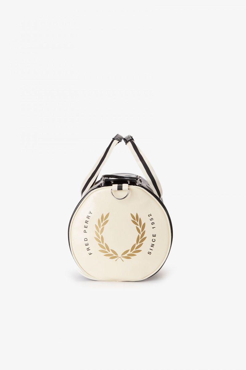 Black Fred Perry Laurel Wreath Barrel Women's Bags | PH 1821BEXC